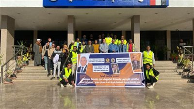 بمشاركة جامعة سوهاج.. قافلة تنموية لقرية 