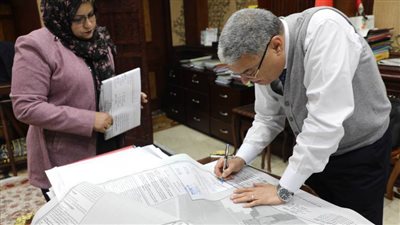 محافظ المنيا يعتمد المخطط التفصيلي لقرية دير البرشا بملوي