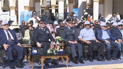 انطلاق فعاليات العرض الجوى المصري البريطانى