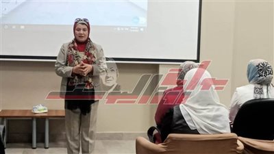 تنظيم ندوة عن مناهضة العنف ضد المرأة بكفر الشيخ للطالبات