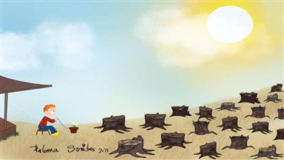 #الريشة_في_مواجهة_التغيرات_المناخية 