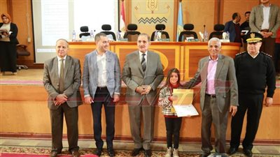 تكريم أبطال لعبتي الجمباز والكاراتيه بكفر الشيخ 