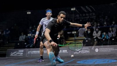 مصطفى عسل يتأهل لنصف نهائي هونج كونج المفتوحة للإسكواش