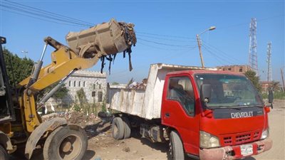 رفع 110 إشغال طريق  ومحاضر تموينية بالواسطى وتحصين الحيوانات بالفشن