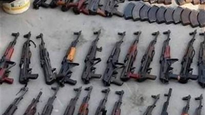 ضبط 3160 عنصرا خطرا و3599 سلاحا ناريا وتنفيذ 2.1 مليون حكم قضائي خلال الشهر الماضي