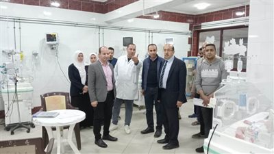 رئيس قطاع الطب العلاجي بوزارة الصحة يتفقد مستشفيات البحيرة