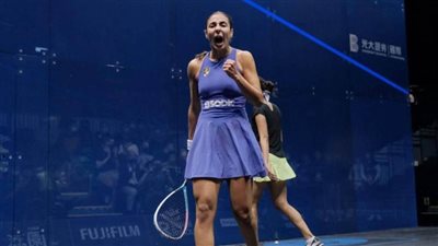 هانيا الحمامي تفوز بلقب هونج كونج للإسكواش بعد مباراة ماراثونية مع نور الشربيني