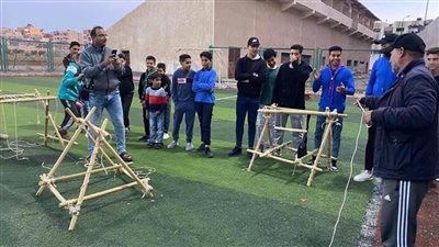 تنمية النشء والحركة الكشفية بمركز شباب العريش