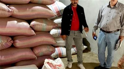 ضبط 165 طن أرز شعير قبل بيعها في السوق السوداء بالدقهلية 