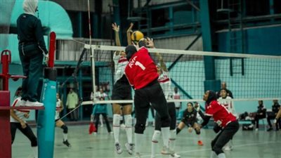 الأهلي يهزم الزمالك بقمة دوري سيدات الكرة الطائرة