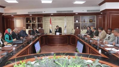 نائب محافظ بني سويف يناقش تفعيل محور 