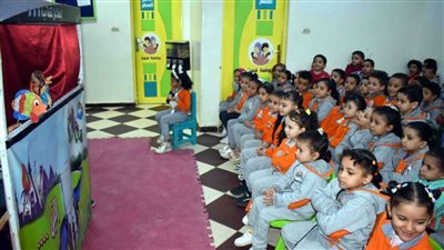 بالألعاب التوعوية تعريف طلاب المدارس بكيفية ترشيد استهلاك المياه بسوهاج