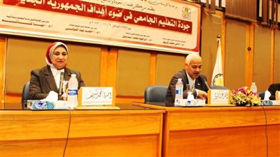 ورشة عمل بعنوان جودة التعليم في ضوء الجمهورية الجديدة بجامعة أسيوط 