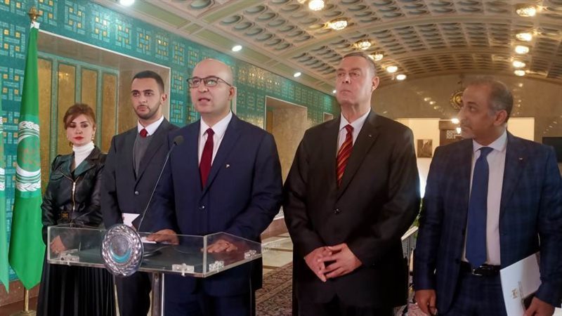 صورة من المؤتمر الصحفي