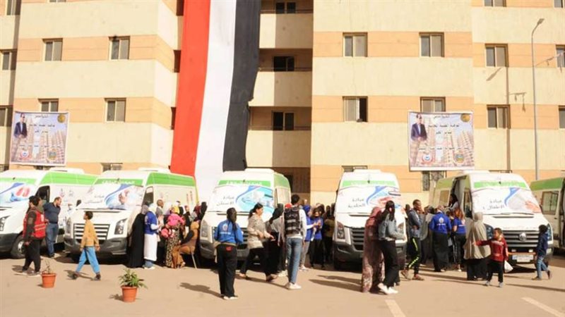 القوافل الطبية بأحياء