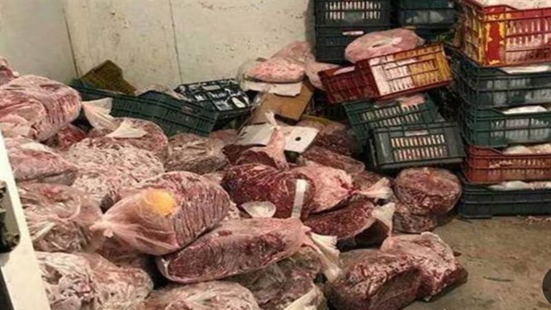 ضبط لحوم غير صالحة