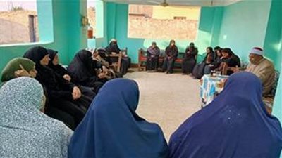 قومي المرأة بمحافظة أسوان ينظم جلسات الدوار للتوعية المجتمعية