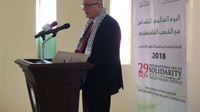 التعاون الإسلامي تبحث مع الأمم المتحدة الأضرار الناجمة عن بناء جدار العزل في الأراضي الفلسطينية المحتلة