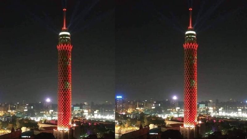 إضاءة برج القاهرة