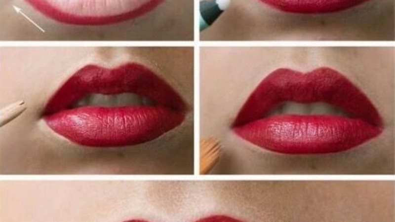 فن اختيار احمر الشفاه