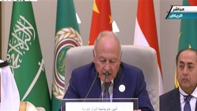 أبوالغيط يشيد بالعلاقات العربية الصينية 