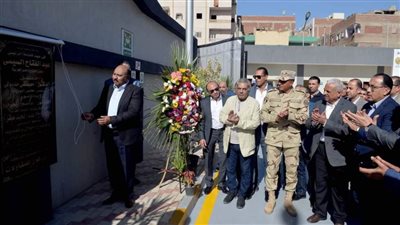 رئيس الوزراء يشهد افتتاح أعمال تطوير ورفع كفاءة محطة رفع الصرف الصحي بـ