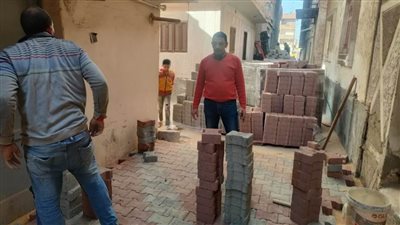 رفع كفاءة وتطوير منطقة عثمان بأبوالمطامير بالبحيرة