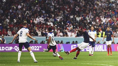 كأس العالم 2022| منتخب فرنسا يتقدم على إنجلترا في الشوط الأول 