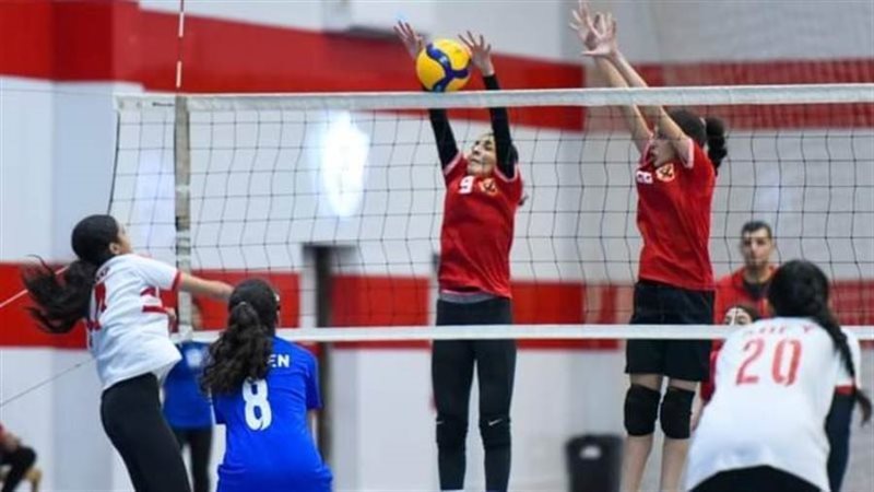 سيدات طائرة الأهلي