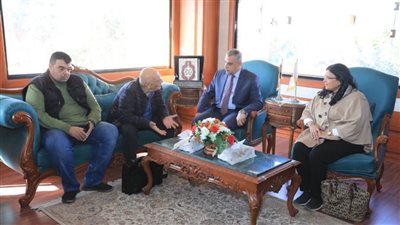 محافظ سوهاج يستقبل وفد شركة 