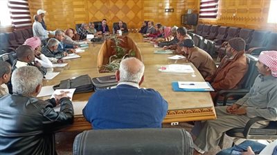 مجلس تنفيذي الحسنة يوصي بضرورة التواجد في الشارع والرصد والمتابعة  