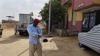 تركيب وصيانة ورفع كفاءة أعمدة الإنارة العامة بمركز ومدينة فايد بالإسماعيلية 