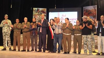 الليلة الأخيرة للعرض المسرحي 