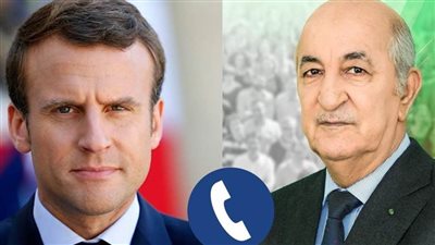 الرئيس الجزائري يتلقى اتصالاً هاتفياً من نظيره الفرنسي