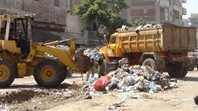 جمع ورفع ١١٦ طن قمامة ومخلفات من مركز ومدينة فايد 