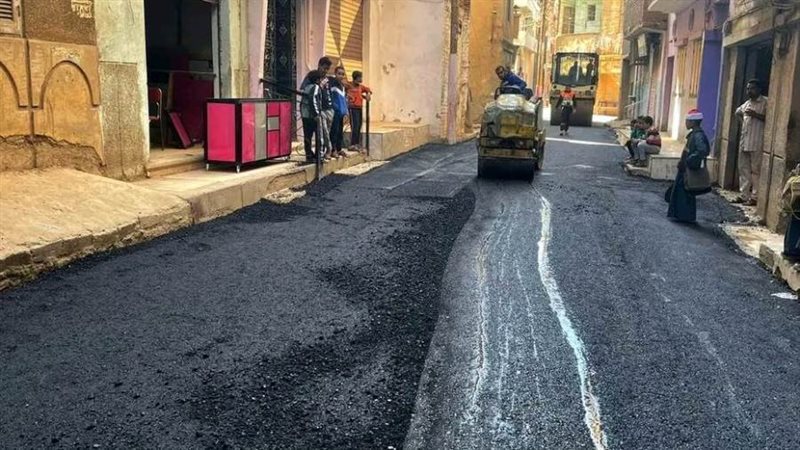 جانب من الرصف