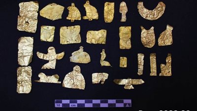 كشف أثرى بتل آثار الدير بدمياط