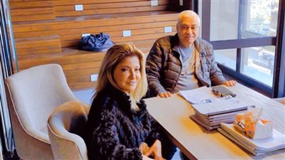 علا غانم ومحمد النقلي في بروفات مسلسل «توحة» استعدادًا لرمضان 2023 (صور)