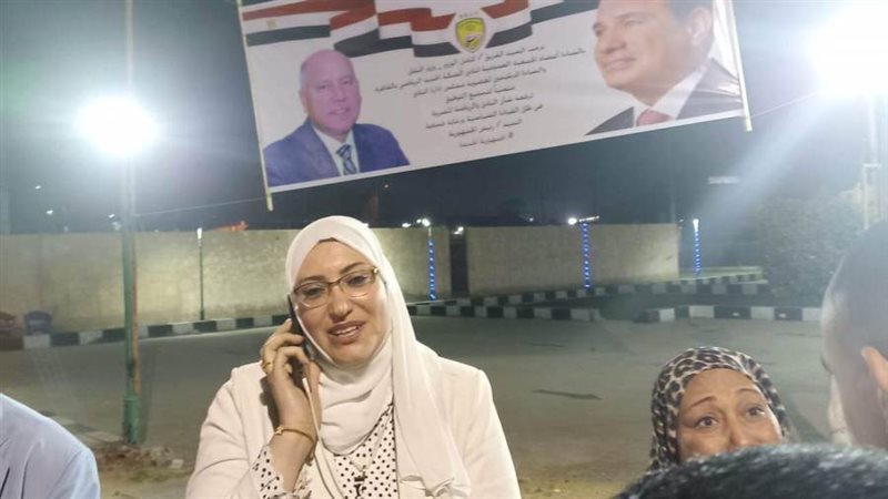 لحظة الفوز وسعادة