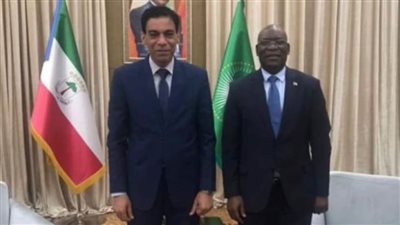 سفير مصر في مالابو يبحث مع وزير الطاقة في غينيا تطورات تنفيذ شركات مصرية لعدة مشروعات