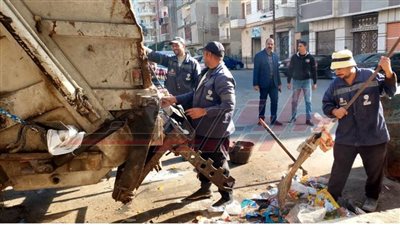 رفع 215 طن قمامة في 14 مركزًا ومدينة واستمرار أعمال النظافة