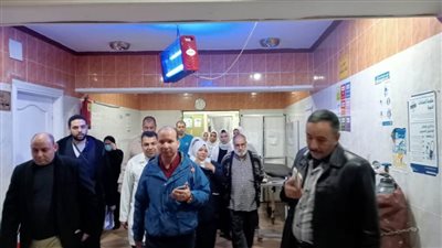 وكيل مديرية الصحة بالبحيرة يتفقد مستشفى الدكتور حمدي الطباخ بأبوحمص