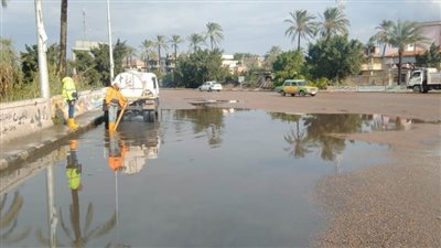 نائب محافظ البحيرة توجه برفع درجة الاستعداد لمواجهة الأمطار