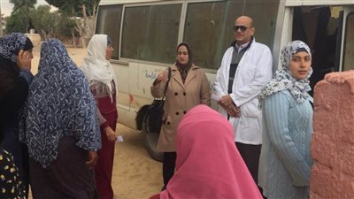 خدمات طبية وندوات توعوية في قافلة سكانية بقرية الإسراء والمعراج بالبحيرة