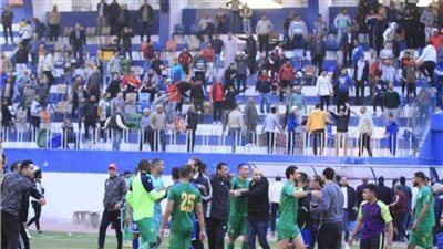 عقوبات صارمة من اتحاد كرة القدم بعد أحداث مباراة الترسانة والسكة الحديد