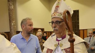  رئيس الكنيسة الأسقفية يترأس قداس عيد الميلاد المجيد من كاتدرائية جميع القديسين بالزمالك