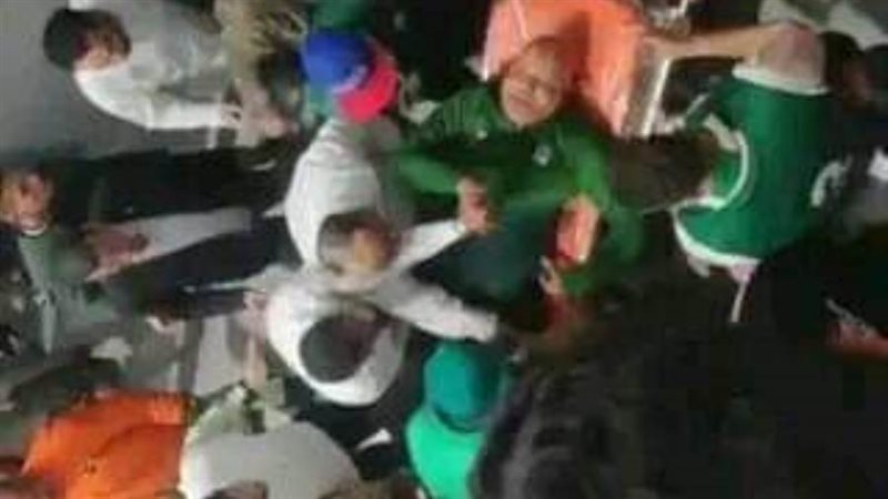 مصابين من جماهير