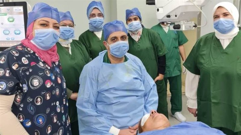 وحدة الرمد بمعهد