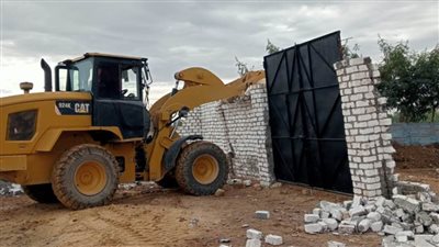 إزالة 12 حالة تعدٍ على الأراضي الزراعية في حملة بالبحيرة