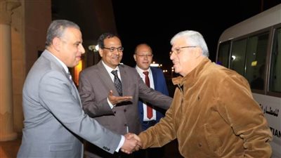 محافظ سوهاج يستقبل وزير التعليم العالي